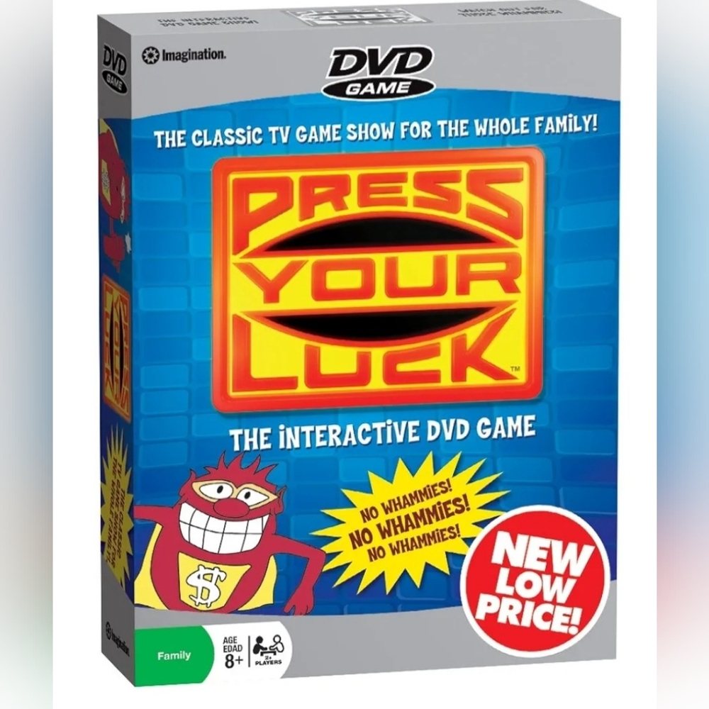 🆕️ Press Your Luck DVD Game